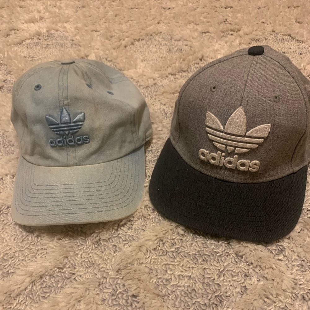 TWO Adidas hats
